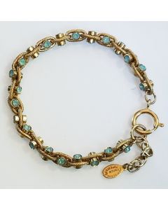 Catherine Popesco Pacific Opal Crystal Rope Chain Bracelet