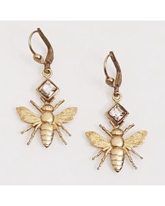 Catherine Popesco Bee Crystal Earrings