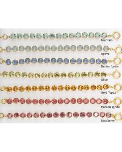 Catherine Popesco Crystal Tennis Bracelet - Newest Colors