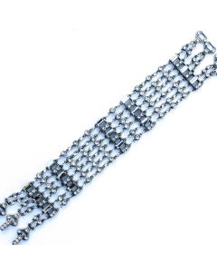 Glamorous Swarovski Crystal Bracelet - Anne Koplik
