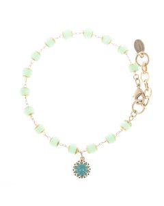 Catherine Popesco Beaded Bracelet - Pacific Opal Crystal