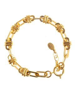 Catherine Popesco Gold Link Chain Bracelet