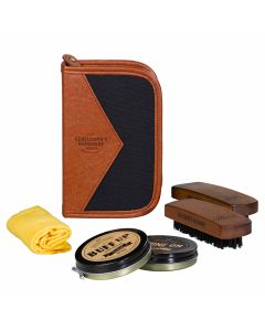Gentlemen's Hardware - Shoe Shine Kit in Charcoal