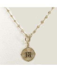 Catherine Popesco Initial Necklace - Gold or Silver Monogram