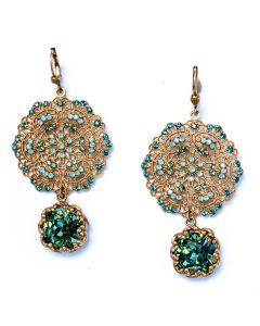 lacy-teal-pacific-opal-and-gold-round-earrings-with-drop-LV-4294G-TL