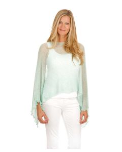 Lost River Large Lightweight Knit Square Ponchos - Assorted Colors