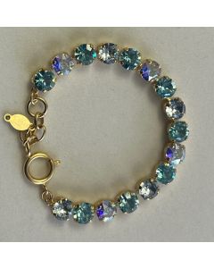 Catherine Popesco Crystal Tennis Bracelet - Sky Ignite Combo