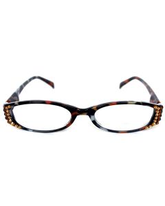 Majestic Eyewear Leopard/Cheetah Swarovksi Crystal Readers
