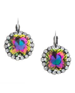 YPMCO 12mm Crystal Electra Earrings - Dramatically Brilliant