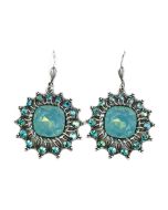 Catherine Popesco Starburst Crystal Earrings in Assorted Colors
