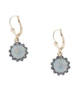 Catherine Popesco Crystal Flower Dangle Earrings - Assorted Colors