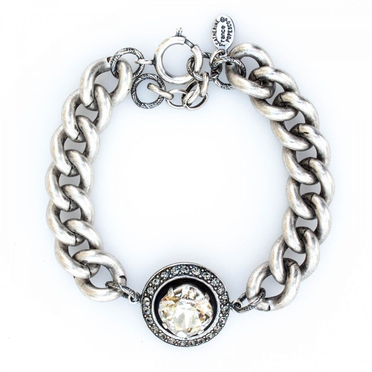 Catherine Popesco Crystal Tennis Bracelet - Assorted Colors in